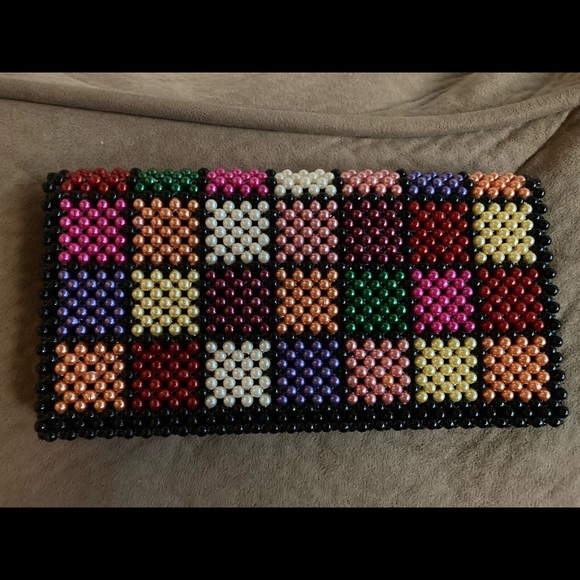 Beaded handmade wallet one of a kind! - Picture 2 of 8